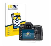 brotect Glass Screen Protector Film compatible with Nikon D7200 - Glass-Foil 9H Protection [Scratch Resistant, High Clarity]
