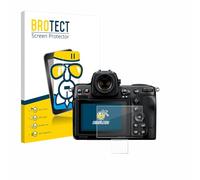 brotect Glass Screen Protector Film compatible with Nikon Z 8 (Display + top plate display) - Glass-Foil Protection [Scratch Resistant, High Clarity]
