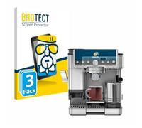 brotect Glass Screen Protector Film compatible with Ninja Luxe Cafe Pro ES701EU (3 Pack) - Glass-Foil 9H Protection [Scratch Resistant, High Clarity]