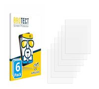 brotect Glass Screen Protector Film compatible with Nook GlowLight 4 (6 Pack) - Glass-Foil 9H Protection [Scratch Resistant, High Clarity]