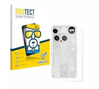 brotect Glass Screen Protector Film compatible with Nothing Phone (3) (Back) - Glass-Foil 9H Protection [Scratch Resistant, High Clarity]
