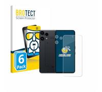 brotect Glass Screen Protector Film compatible with Nothing Phone (3a) Lite (Front+Camera) (6 Pack) - Glass-Foil Protection [Scratch Resistant]