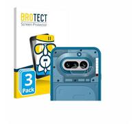 brotect Glass Screen Protector Film compatible with Nothing Phone (4a) (ONLY Camera Lens) (3 Pack) - Glass-Foil Protection [Scratch Resistant]