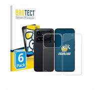 brotect Glass Screen Protector Film compatible with Nothing Phone (4a) Pro (Front+Back) (6 Pack)-Foil Protection [Scratch Resistant, High Clarity]
