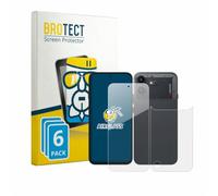 brotect Glass Screen Protector Film compatible with Nothing Phone (4b) (Front+Back) (6 Pack) - Glass-Foil Protection [Scratch Resistant, High Clarity]