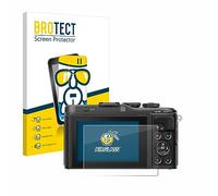 brotect Glass Screen Protector Film compatible with Olympus PEN E-PL10 - Glass-Foil 9H Protection [Scratch Resistant, High Clarity]