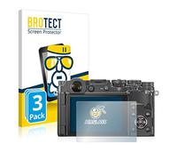 brotect Glass Screen Protector Film compatible with Olympus PEN-F (3 Pack) - Glass-Foil 9H Protection [Scratch Resistant, High Clarity]