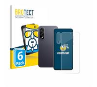 brotect Glass Screen Protector Film compatible with OnePlus Nord 5 (Front+Camera) (6 Pack) - Glass-Foil Protection [Scratch Resistant, High Clarity]