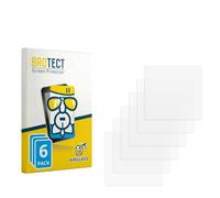 brotect Glass Screen Protector Film compatible with Panasonic KX-TGK220 (6 Pack) - Glass-Foil 9H Protection [Scratch Resistant, High Clarity]