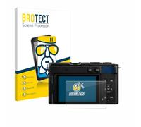 brotect Glass Screen Protector Film compatible with Panasonic Lumix DC-S9 - Glass-Foil 9H Protection [Scratch Resistant, High Clarity]