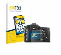 brotect Glass Screen Protector Film compatible with Pentax K20D - Glass-Foil 9H Protection [Scratch Resistant, High Clarity]