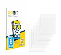 brotect Glass Screen Protector Film compatible with Peterson Strobostomp Mini (6 Pack) - Glass-Foil 9H Protection [Scratch Resistant, High Clarity]