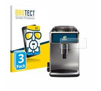 brotect Glass Screen Protector Film compatible with Philips Saeco Xelsis Suprema (3 Pack) - Glass-Foil 9H Protection [Scratch Resistant, High Clarity]