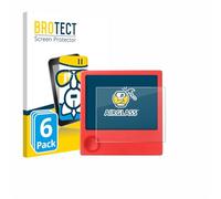 brotect Glass Screen Protector Film compatible with PicPak E-Ink Display (6 Pack) - Glass-Foil 9H Protection [Scratch Resistant, High Clarity]