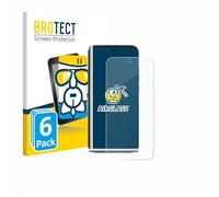 brotect Glass Screen Protector Film compatible with realme GT 8 Pro (6 Pack) - Glass-Foil 9H Protection [Scratch Resistant, High Clarity]