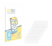 brotect Glass Screen Protector Film compatible with Roland SH-4d (6 Pack) - Glass-Foil 9H Protection [Scratch Resistant, High Clarity]