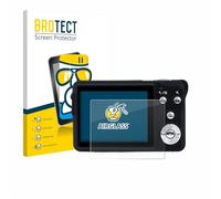 brotect Glass Screen Protector Film compatible with Rollei Compactline 880 - Glass-Foil 9H Protection [Scratch Resistant, High Clarity]