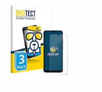 brotect Glass Screen Protector Film compatible with Samsung Galaxy A02s (3 Pack) - Glass-Foil 9H Protection [Scratch Resistant, High Clarity]