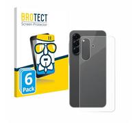 brotect Glass Screen Protector Film compatible with Samsung Galaxy A56 5G (Back) (6 Pack) - Glass-Foil 9H Protection [Scratch Resistant, High Clarity]