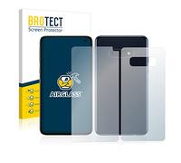 brotect Glass Screen Protector Film compatible with Samsung Galaxy S10e (Front+Back) - Glass-Foil 9H Protection [Scratch Resistant, High Clarity]