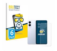 brotect Glass Screen Protector Film compatible with Samsung Galaxy S25 Edge (Front+Camera) (6 Pack) - Glass-Foil Protection [Scratch Resistant]