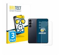 brotect Glass Screen Protector Film compatible with Samsung Galaxy S25 Enterprise Edition (Front+Camera) (3 Pack) - Glass-Foil Protection