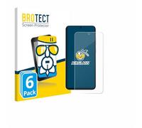 brotect Glass Screen Protector Film compatible with Samsung Galaxy S25 FE Enterprise Edition (6 Pack) - Glass-Foil Protection [Scratch Resistant]