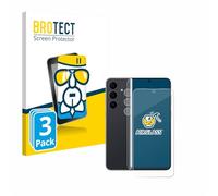 brotect Glass Screen Protector Film compatible with Samsung Galaxy S25 FE (Front+Camera) (3 Pack) - Glass-Foil Protection [Scratch Resistant]