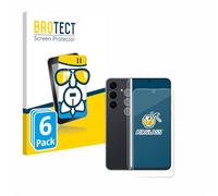 brotect Glass Screen Protector Film compatible with Samsung Galaxy S25 FE (Front+Camera) (6 Pack) - Glass-Foil Protection [Scratch Resistant]