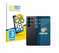 brotect Glass Screen Protector Film compatible with Samsung Galaxy S26 Ultra (Front+Camera) (3 Pack)-Foil Protection [Scratch Resistant, High Clarity]