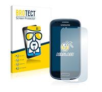 brotect Glass Screen Protector Film compatible with Samsung Galaxy S3 Mini I8190 - Glass-Foil 9H Protection [Scratch Resistant, High Clarity]