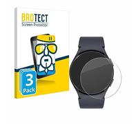 brotect Glass Screen Protector Film compatible with Samsung Galaxy Watch 6/5 (44 mm) (3 Pack) - Glass-Foil Protection [Scratch Resistant]