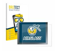 brotect Glass Screen Protector Film compatible with Siemens Simatic HMI KTP 1200 Basic - Glass-Foil 9H Protection [Scratch Resistant, High Clarity]