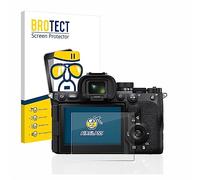 brotect Glass Screen Protector Film compatible with Sony Alpha 7R V - Glass-Foil 9H Protection [Scratch Resistant, High Clarity]