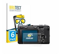 brotect Glass Screen Protector Film compatible with Sony FX3A (ILME-FX3A) (6 Pack) - Glass-Foil 9H Protection [Scratch Resistant, High Clarity]