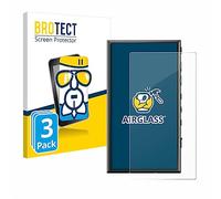 brotect Glass Screen Protector Film compatible with Sony Walkman NW-A306 (3 Pack) - Glass-Foil 9H Protection [Scratch Resistant, High Clarity]