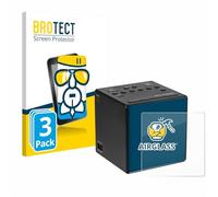 brotect Glass Screen Protector Film compatible with Sony XDR-C1DBP (3 Pack) - Glass-Foil 9H Protection [Scratch Resistant, High Clarity]