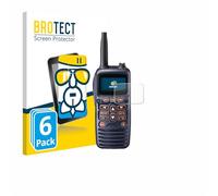 brotect Glass Screen Protector Film compatible with Standard Horizon HX320E (6 Pack) - Glass-Foil 9H Protection [Scratch Resistant, High Clarity]