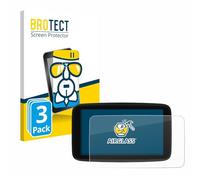 brotect Glass Screen Protector Film compatible with TomTom GO Classic 5" (2nd generation) (3 Pack) - Glass-Foil Protection [Scratch Resistant]