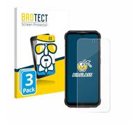 brotect Glass Screen Protector Film compatible with Ulefone Armor 21 (3 Pack) - Glass-Foil 9H Protection [Scratch Resistant, High Clarity]