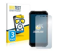 brotect Glass Screen Protector Film compatible with Ulefone Armor X6 Pro (3 Pack) - Glass-Foil 9H Protection [Scratch Resistant, High Clarity]