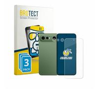 brotect Glass Screen Protector Film compatible with Vivo X300 FE (Front+Camera) (3 Pack) - Glass-Foil 9H Protection [Scratch Resistant, High Clarity]