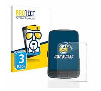 brotect Glass Screen Protector Film compatible with Wahoo Elemnt Roam (3 Pack) - Glass-Foil 9H Protection [Scratch Resistant, High Clarity]