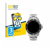 brotect Glass Screen Protector Film compatible with Withings ScanWatch Nova (42 mm) (3 Pack) - Glass-Foil Protection [Scratch Resistant, High Clarity]