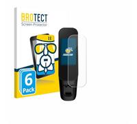 brotect Glass Screen Protector Film compatible with Xiaomi Electric Scooter 6 Max (6 Pack) - Glass-Foil Protection [Scratch Resistant, High Clarity]