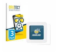 brotect Glass Screen Protector Film compatible with Xiaomi Mi Temperature and Humidity Monitor 2 (3 Pack) - Glass-Foil Protection [Scratch Resistant]