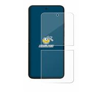 brotect Glass Screen Protector Film compatible with Xiaomi MIX Flip 2 - Glass-Foil 9H Protection [Scratch Resistant, High Clarity]