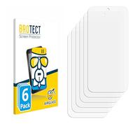 brotect Glass Screen Protector Film compatible with Xiaomi Poco X8 Pro (6 Pack) - Glass-Foil 9H Protection [Scratch Resistant, High Clarity]