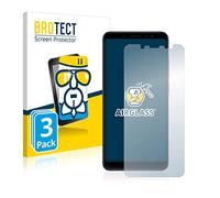 brotect Glass Screen Protector Film compatible with Xiaomi Redmi Note 5/6 (3 Pack) - Glass-Foil 9H Protection [Scratch Resistant, High Clarity]