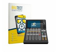 brotect Glass Screen Protector Film compatible with Yamaha DM3 - Glass-Foil 9H Protection [Scratch Resistant, High Clarity]